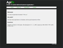 Tablet Screenshot of apifb.fr